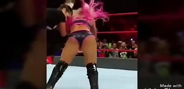  Alexa Bliss booty tribute.